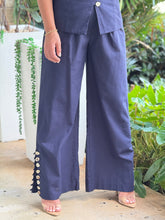Load image into Gallery viewer, &quot;Amelia&quot; Multi Accent Button Detailed Straight Leg Trousers And Vest Set

