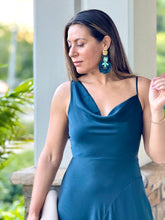 Load image into Gallery viewer, &quot;Angie&quot; Asymmetrical Wrinkled-effect Maxi Dress
