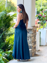 Load image into Gallery viewer, &quot;Angie&quot; Asymmetrical Wrinkled-effect Maxi Dress
