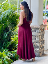 Load image into Gallery viewer, &quot;Angie&quot; Asymmetrical Wrinkled-effect Maxi Dress
