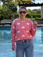 Load image into Gallery viewer, &quot;Wanda&quot; Heart Shape Long Sleeve Sweater
