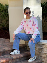 Load image into Gallery viewer, &quot;Wanda&quot; Heart Shape Long Sleeve Sweater
