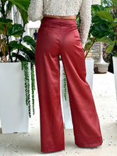 Load image into Gallery viewer, &quot;Angie&quot; Satin High Waisted Pants
