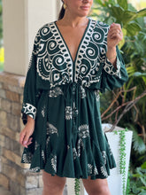 Load image into Gallery viewer, &quot;Luccia&quot; Dolman Sleeve Printed Dress
