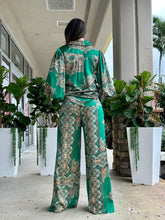 Load image into Gallery viewer, &quot;Dabe&quot; Printed Long Sleeve Shirt And Pants Set
