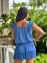 Load image into Gallery viewer, &quot;Gio&quot; Sleeveless Tiered Skirt Mini Dress
