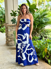 Load image into Gallery viewer, &quot;Cassy&quot; Metal Trim Halter Neck Maxi Dress
