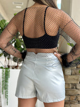 Load image into Gallery viewer, &quot;Candy&quot; Long Sleeve Fish Net Top
