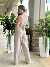 Load image into Gallery viewer, &quot;Hanna&quot; Folded Waistband Pants And Vest Set
