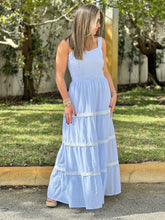 Load image into Gallery viewer, &quot;Layla&quot; Sleeveless Striped Tiered Dress
