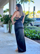 Load image into Gallery viewer, &quot;Carlota&quot; Beaded Halter Neck Details Maxi Dress
