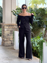 Load image into Gallery viewer, &quot;Giselle&quot; Long Sleeve Off Shoulder Top And Matching Pants Set
