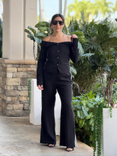 Load image into Gallery viewer, &quot;Giselle&quot; Long Sleeve Off Shoulder Top And Matching Pants Set
