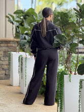 Load image into Gallery viewer, &quot;Amanda&quot;  Bomber jacket And Matching Straight Leg Trouser Set
