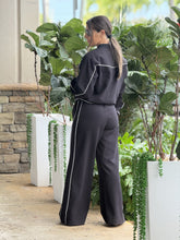 Load image into Gallery viewer, &quot;Amanda&quot;  Bomber jacket And Matching Straight Leg Trouser Set
