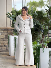 Load image into Gallery viewer, &quot;Giselle&quot; Long Sleeve Off Shoulder Top And Matching Pants Set
