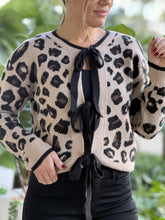 Load image into Gallery viewer, &quot;Gala&quot; Animal Print Long Sleeve Sweater
