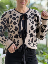 Load image into Gallery viewer, &quot;Gala&quot; Animal Print Long Sleeve Sweater
