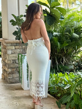 Load image into Gallery viewer, &quot;Jenny&quot;  Knitted Crochet Crop Top And Midi Skirt Set
