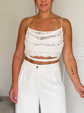 Load image into Gallery viewer, &quot;Cayena&quot; Solid High Waisted Pants And Crop Top Set
