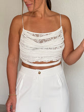 Load image into Gallery viewer, &quot;Cayena&quot; Solid High Waisted Pants And Crop Top Set
