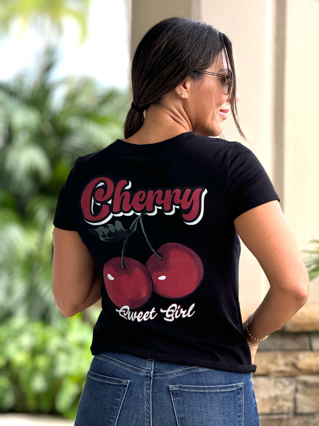 Cherry Print TShirt