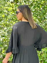 Load image into Gallery viewer, &quot;Lulu&quot; Ruffles Short Sleeve Cover Up Cardigan
