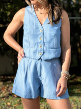 Load image into Gallery viewer, &quot;Emma&quot; Vest And High Waisted Matching Set
