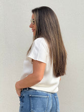 Load image into Gallery viewer, &quot;Katie&quot; Silky V-Neck Short Sleeve Blouse
