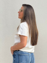 Load image into Gallery viewer, &quot;Katie&quot; Silky V-Neck Short Sleeve Blouse
