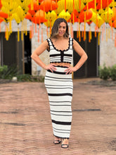 Load image into Gallery viewer, &quot;Jess&quot; Crochet Crop Top And Maxi Skirt Set
