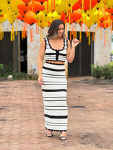 Load image into Gallery viewer, &quot;Jess&quot; Crochet Crop Top And Maxi Skirt Set
