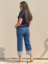 Load image into Gallery viewer, &quot;Katie&quot; Silky V-Neck Short Sleeve Blouse
