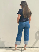Load image into Gallery viewer, &quot;Katie&quot; Silky V-Neck Short Sleeve Blouse

