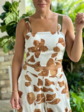 Load image into Gallery viewer, &quot;Camila&quot; Tropical Print Crop Top And Matching Pants Set

