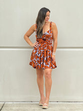 Load image into Gallery viewer, &quot;Wanda&quot; Sleeveless Printed Mini Dress
