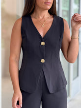 Load image into Gallery viewer, &quot;Lucia&quot; Sleeveless Vest And Matching Pants Set
