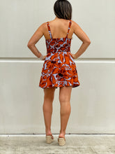 Load image into Gallery viewer, &quot;Wanda&quot; Sleeveless Printed Mini Dress
