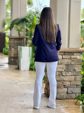 Load image into Gallery viewer, &quot;Roxy&quot; 3/4 Sleeve Denim Blazer
