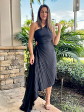 Load image into Gallery viewer, &quot;Oriana&quot; One Shoulder Cut Out Maxi Dress
