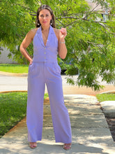 Load image into Gallery viewer, &quot;Tiana&quot; High Waisted Pants And Vest Set
