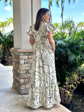 Load image into Gallery viewer, &quot;Amara&quot; Puffy Short Sleeve Button Up Maxi Dress
