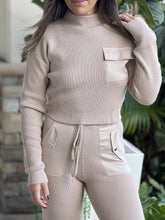 Load image into Gallery viewer, &quot;Nasilis&quot; Knit Long Sleeve Sweater And Cargo Pants set
