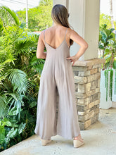 Load image into Gallery viewer, &quot;Hazel&quot; Woven Slouchy Fitted Jumpsuit
