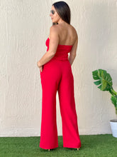 Load image into Gallery viewer, &quot;Roxy&quot; Strappless Tube Top And Matching Pants Set
