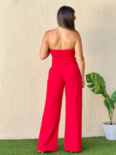 Load image into Gallery viewer, &quot;Roxy&quot; Strappless Tube Top And Matching Pants Set
