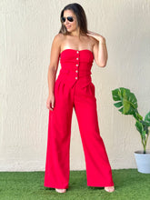 Load image into Gallery viewer, &quot;Roxy&quot; Strappless Tube Top And Matching Pants Set
