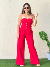Load image into Gallery viewer, &quot;Roxy&quot; Strappless Tube Top And Matching Pants Set

