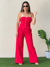 Load image into Gallery viewer, &quot;Roxy&quot; Strappless Tube Top And Matching Pants Set
