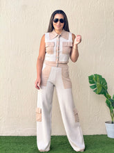 Load image into Gallery viewer, &quot;Cecile&quot; Knitted Vest And Matching Pants Set
